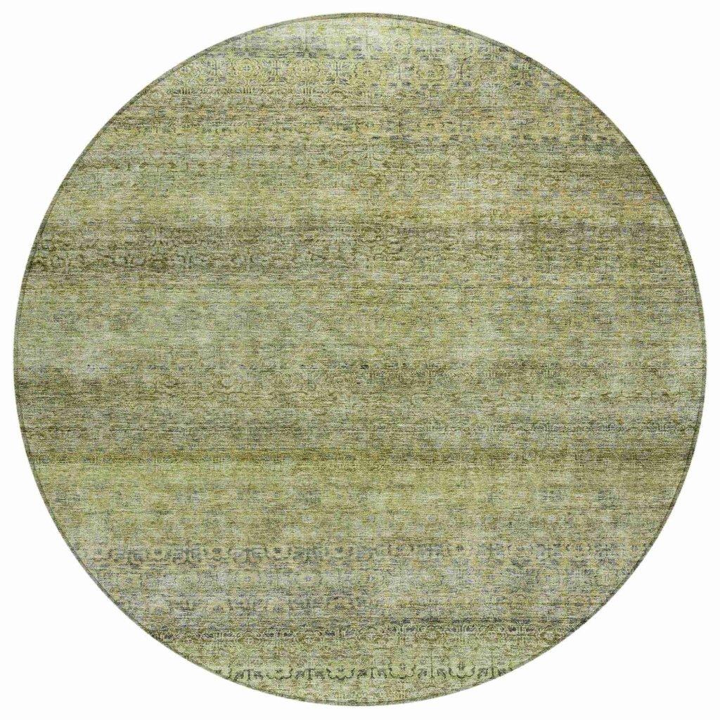 Nymara Green Washable Indoor - Outdoor Rug - LOOMLAN - LOOMLAN Rugs - Outdoor Rugs