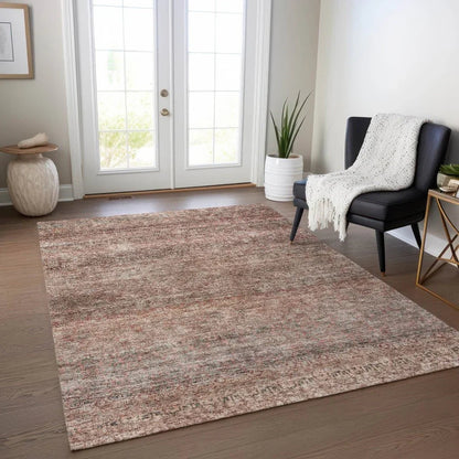 Nymara Orange Washable Indoor - Outdoor Rug - LOOMLAN - LOOMLAN Rugs - Outdoor Rugs