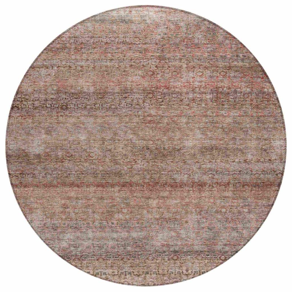 Nymara Orange Washable Indoor - Outdoor Rug - LOOMLAN - LOOMLAN Rugs - Outdoor Rugs