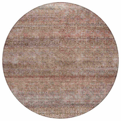 Nymara Orange Washable Indoor - Outdoor Rug - LOOMLAN - LOOMLAN Rugs - Outdoor Rugs