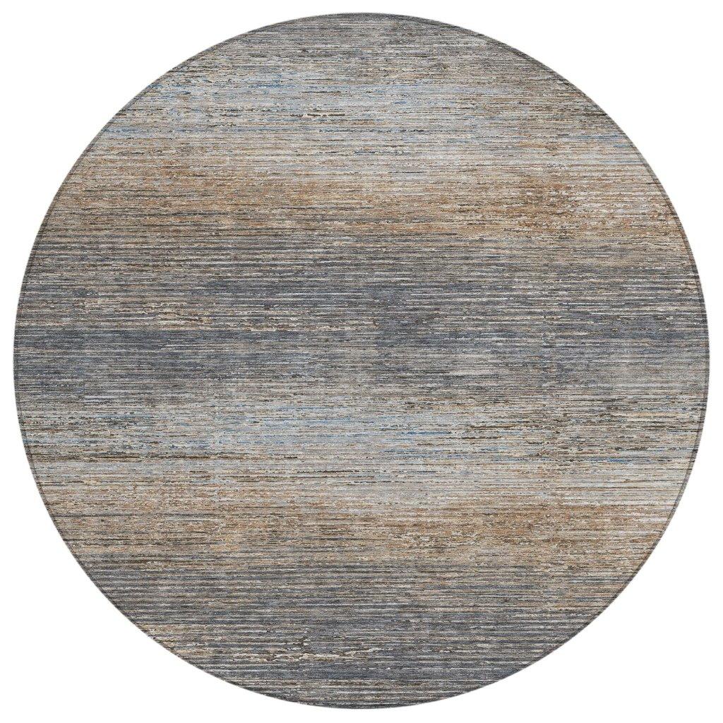 Nyra Gray Washable Indoor - Outdoor Rug - LOOMLAN - LOOMLAN Rugs - Outdoor Rugs
