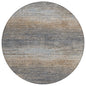 Nyra Gray Washable Indoor - Outdoor Rug - LOOMLAN - LOOMLAN Rugs - Outdoor Rugs