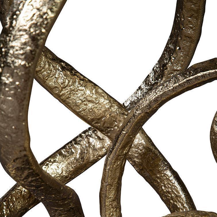 O'Conner Dark Granite Topped Round End Table - LOOMLAN - Furniture Classics - Side Tables