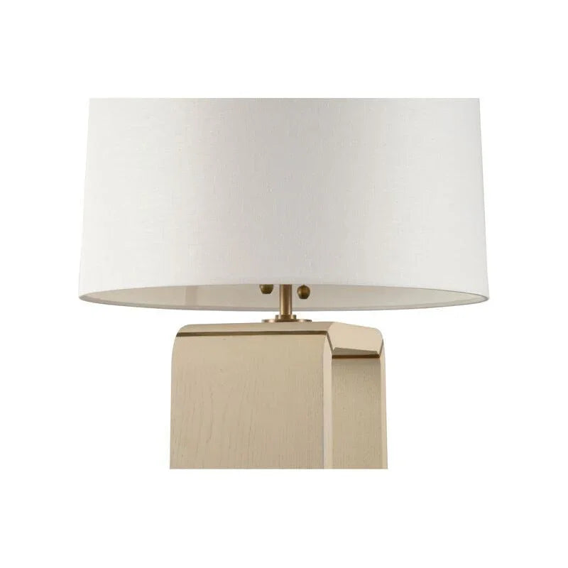 Oak Island Coastal Design Wooden Table Lamp - LOOMLAN - Wildwood - Table Lamps