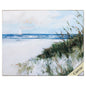 Oak Island Sunrise Blue Canvas Art