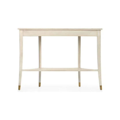 Oaklee Demilune Shaped Wood Console Table - LOOMLAN - Wildwood - Console Tables