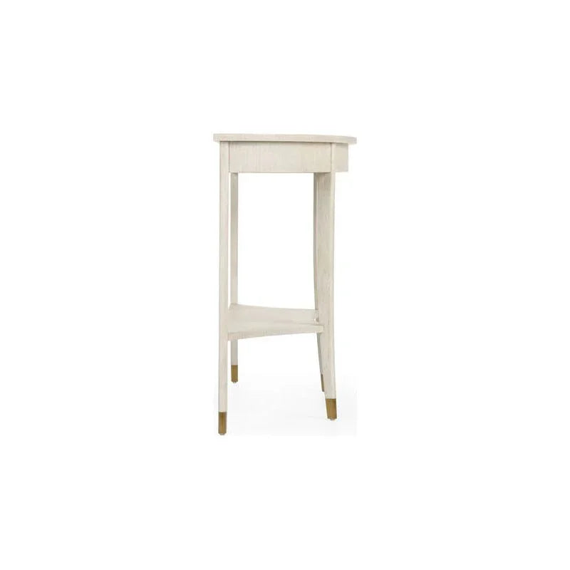 Oaklee Demilune Shaped Wood Console Table - LOOMLAN - Wildwood - Console Tables