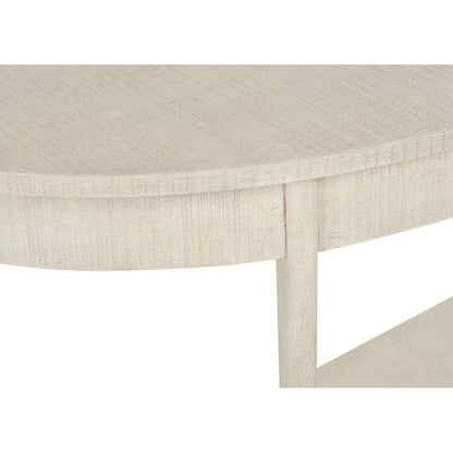 Oaklee Demilune Shaped Wood Console Table - LOOMLAN - Wildwood - Console Tables