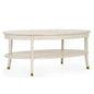 Oaklee Wooden Oval Cocktail Table - LOOMLAN - Wildwood - Coffee Tables