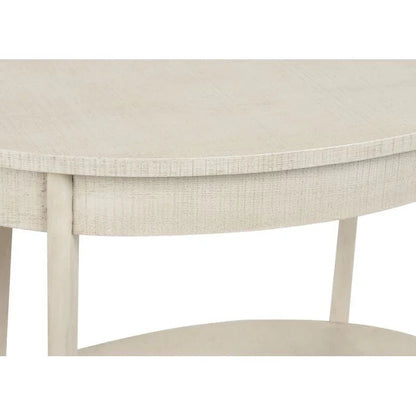 Oaklee Wooden Oval Side Table - LOOMLAN - Wildwood - Side Tables