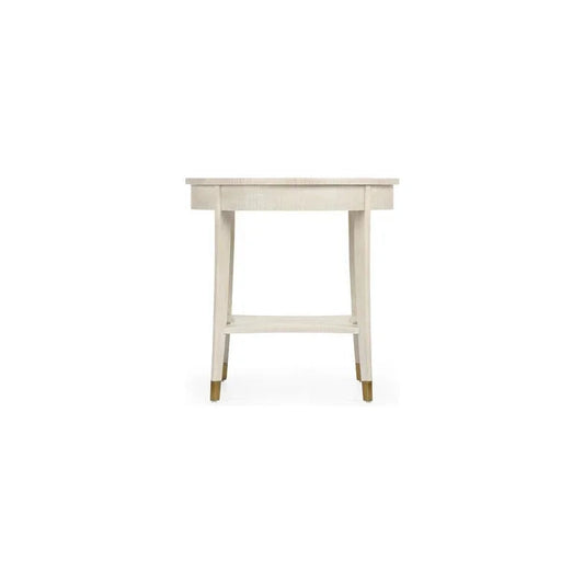 Oaklee Wooden Round End Table - LOOMLAN - Wildwood - Side Tables
