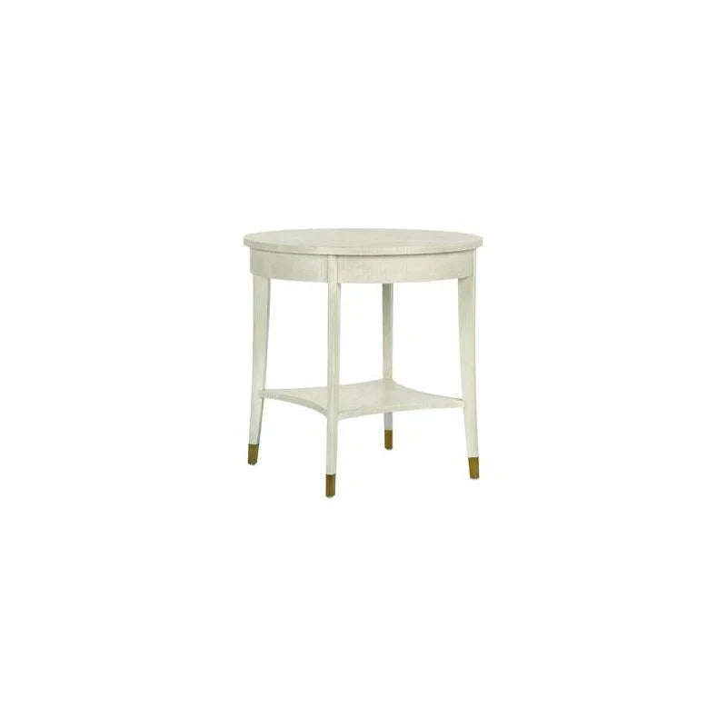 Oaklee Wooden Round End Table - LOOMLAN - Wildwood - Side Tables