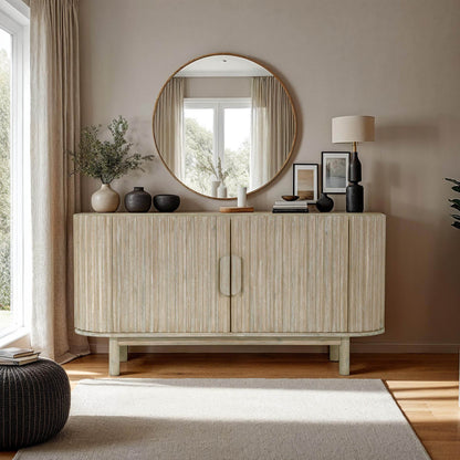 Oasis Four Doors Wood Sideboard