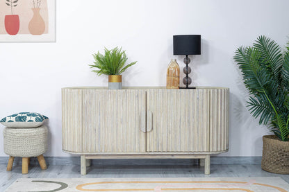 Oasis Four Doors Wood Sideboard