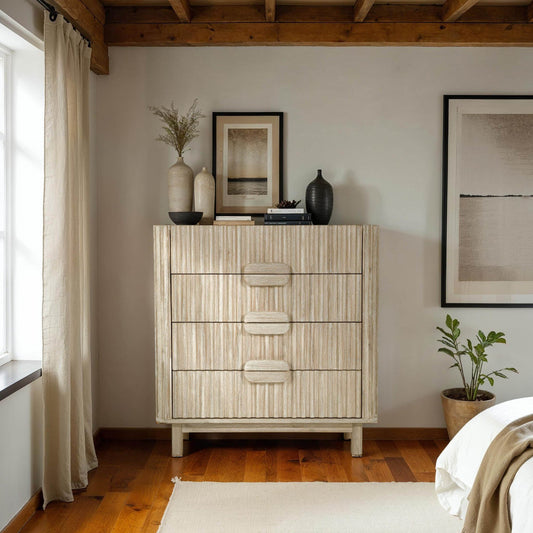 Oasis Four Drawers Wood Chest
