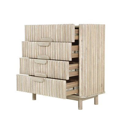 Oasis Four Drawers Wood Chest