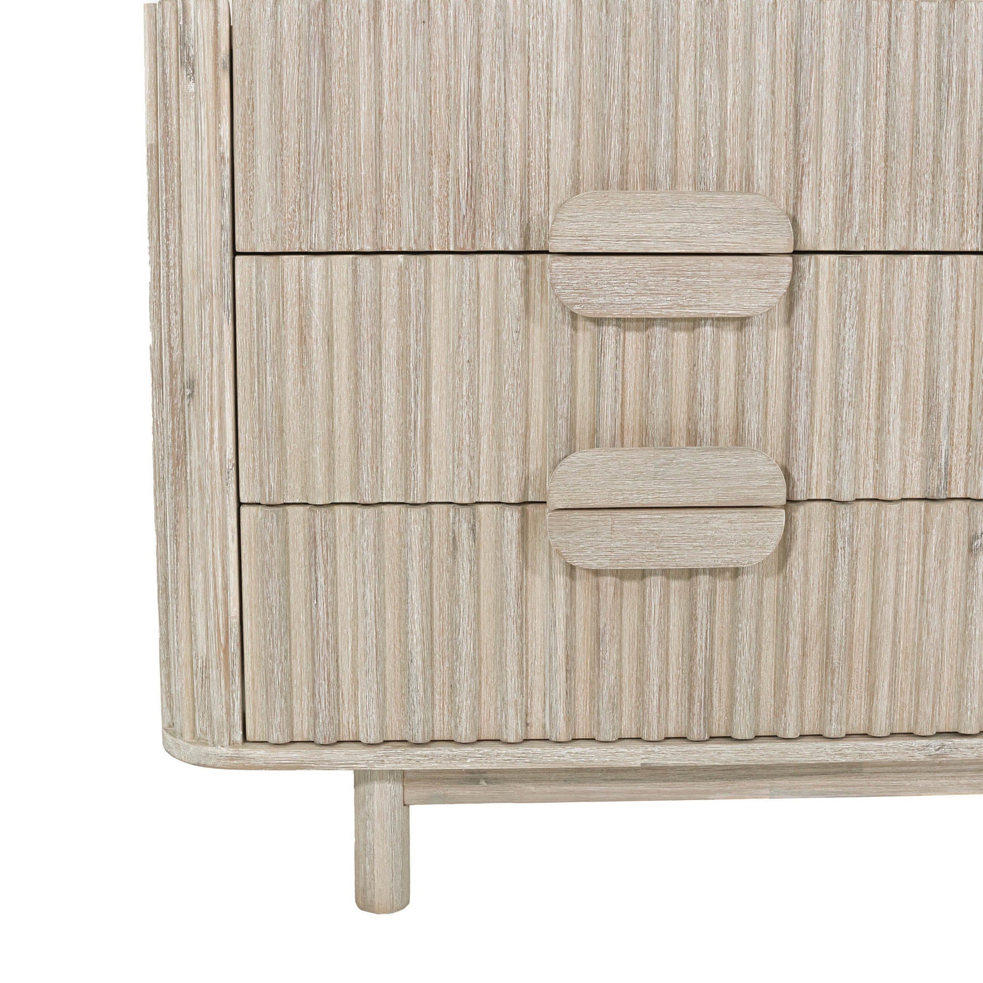 Oasis Six Drawers Wood Dresser-Dressers-LH Imports-LOOMLAN