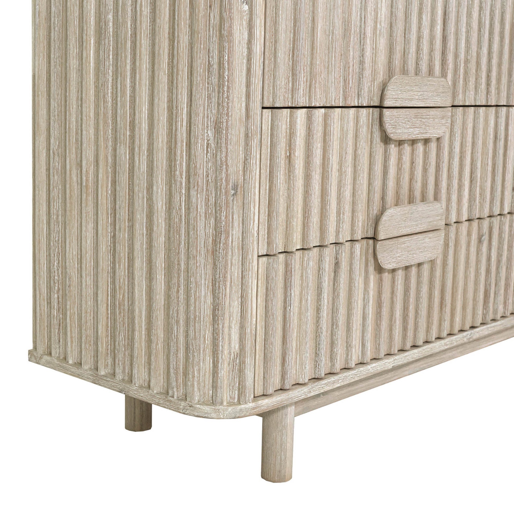 Oasis Six Drawers Wood Dresser-Dressers-LH Imports-LOOMLAN