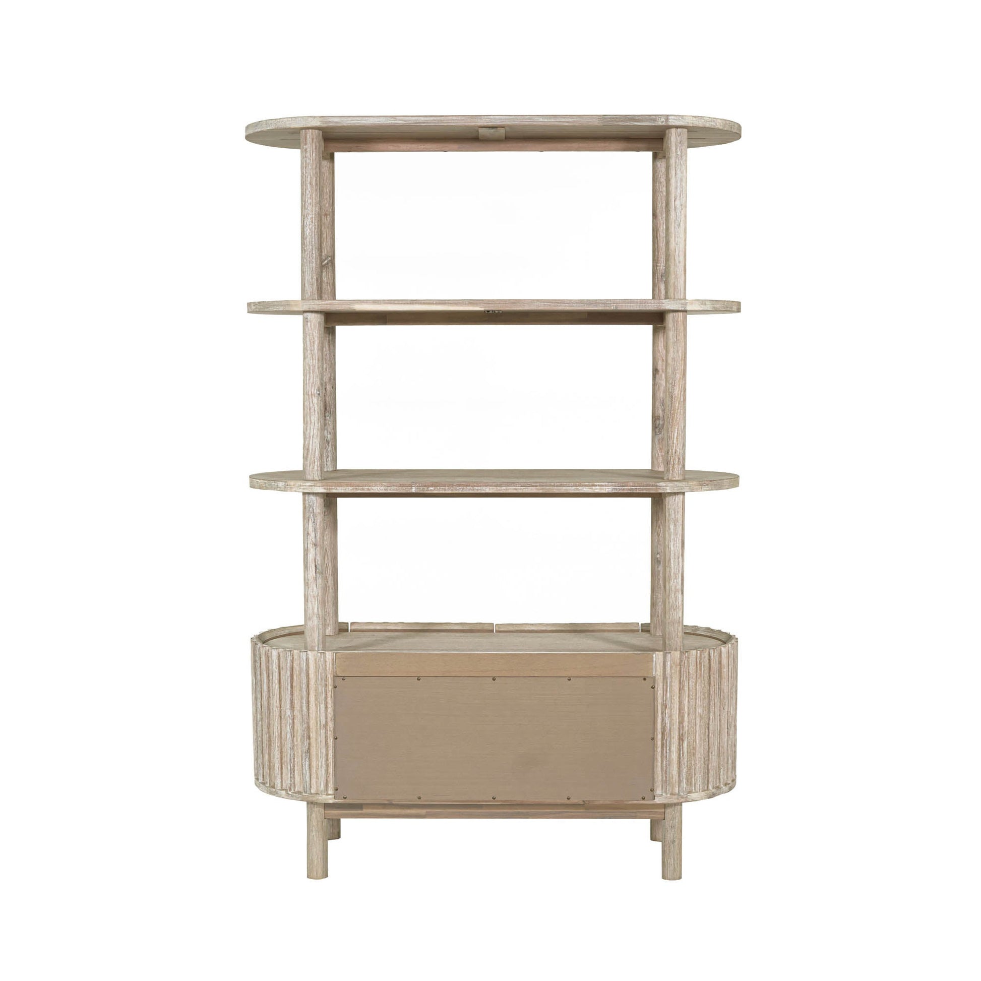 Oasis Solid Wood Etagere-Etageres-LH Imports-LOOMLAN