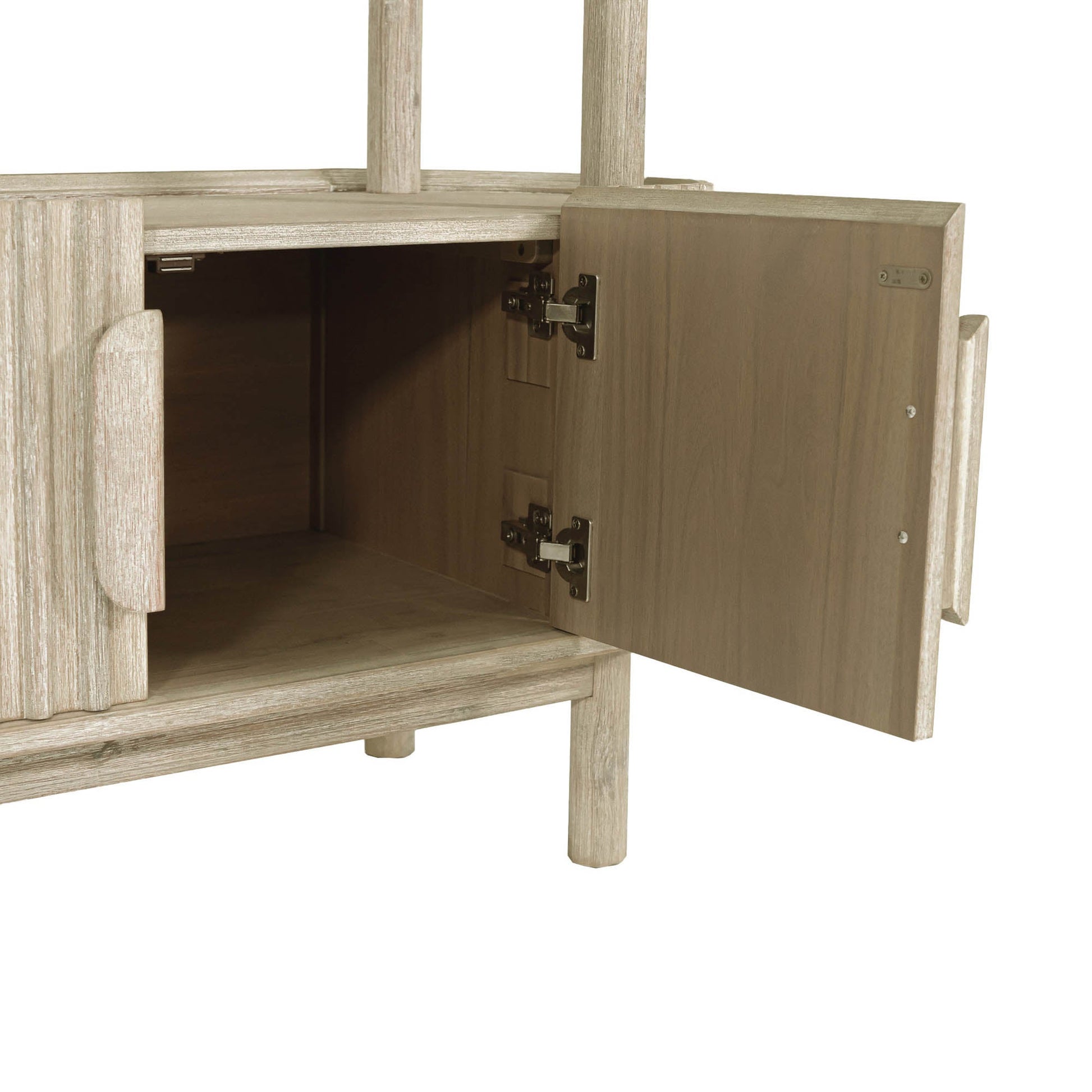 Oasis Solid Wood Etagere-Etageres-LH Imports-LOOMLAN