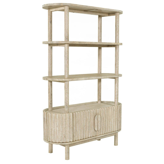 Oasis Solid Wood Etagere-Etageres-LH Imports-LOOMLAN
