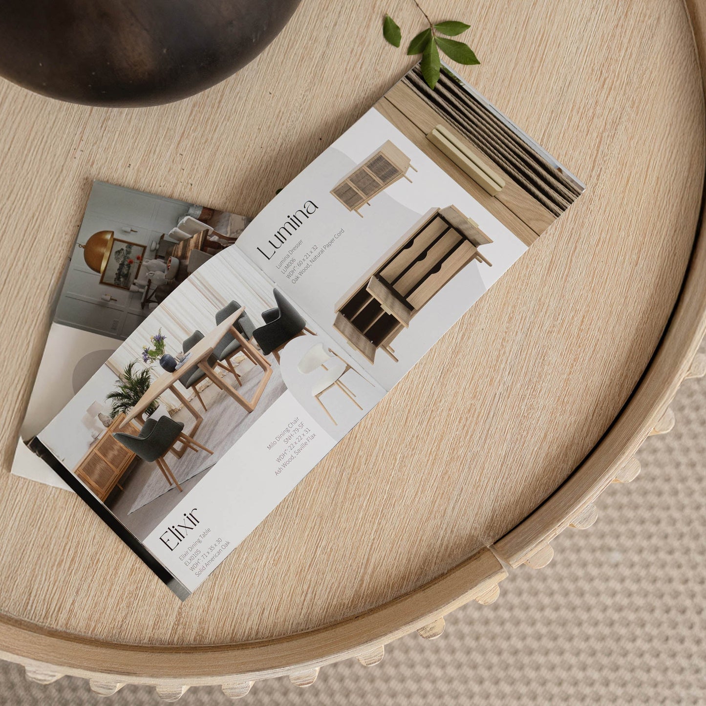 Oasis Solid Wooden Storage Coffee Table