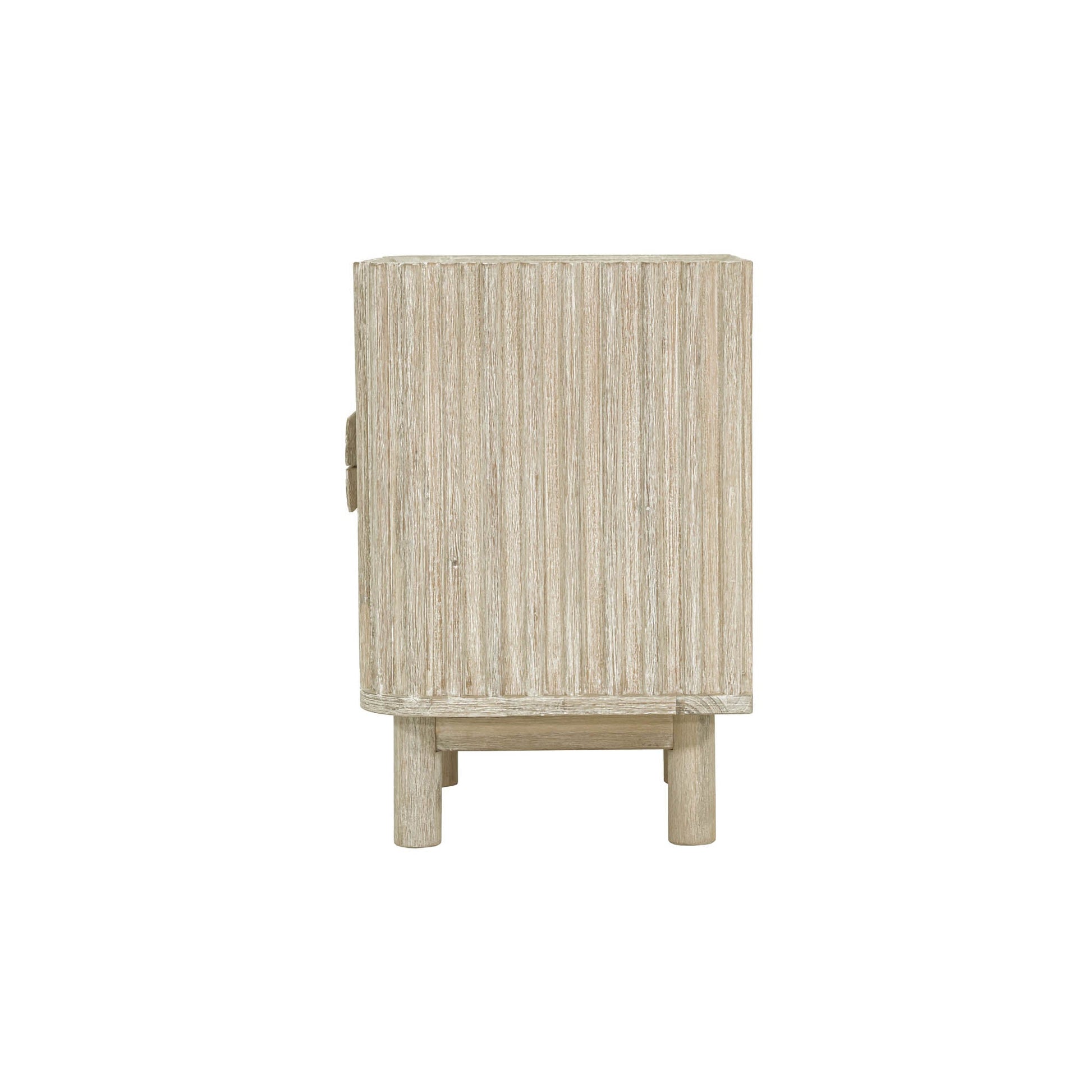 Oasis Two Drawers Wood Nightstand-Nightstands-LH Imports-LOOMLAN