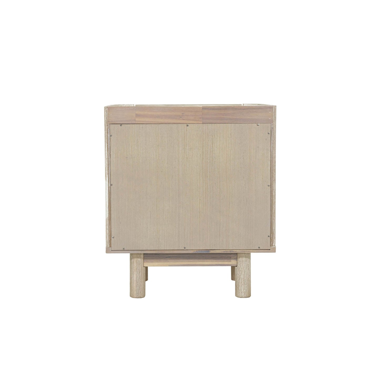 Oasis Two Drawers Wood Nightstand-Nightstands-LH Imports-LOOMLAN