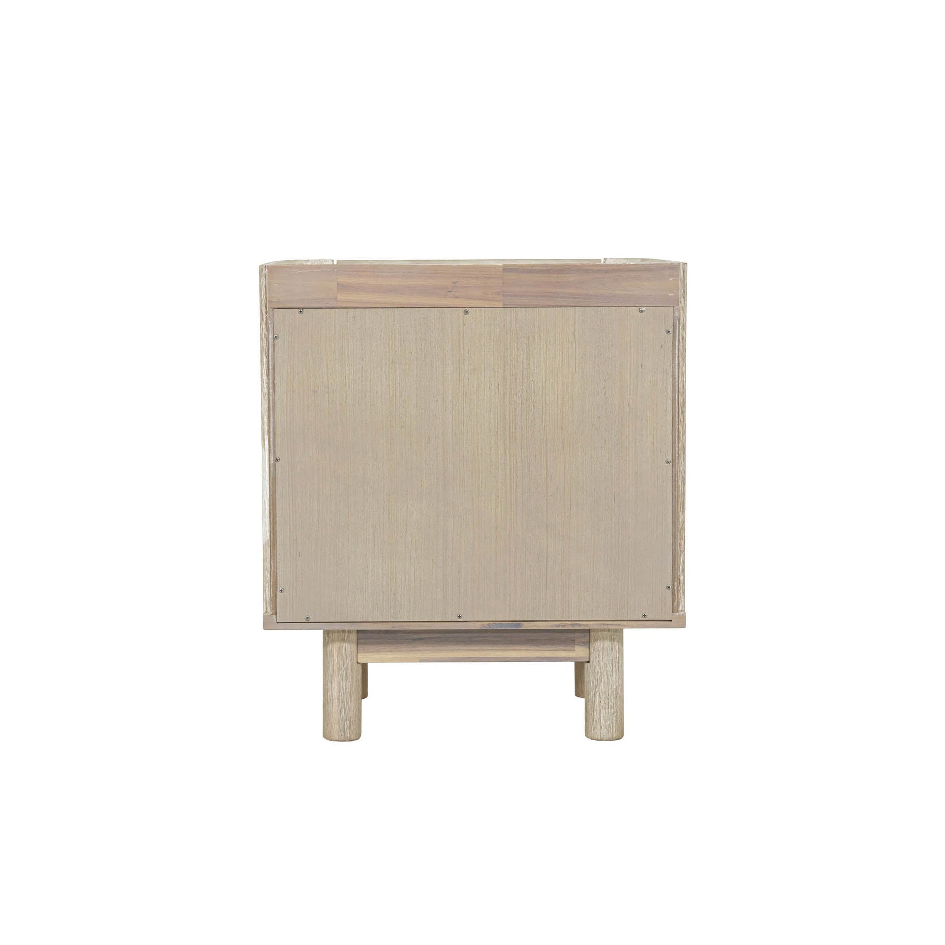 Oasis Two Drawers Wood Nightstand-Nightstands-LH Imports-LOOMLAN