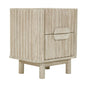 Oasis Two Drawers Wood Nightstand-Nightstands-LH Imports-LOOMLAN