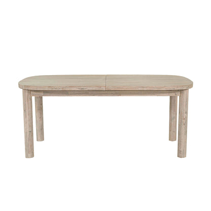 Oasis Wooden Extendable Dining Table-Dining Tables-LH Imports-LOOMLAN