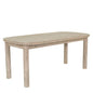 Oasis Wooden Extendable Dining Table-Dining Tables-LH Imports-LOOMLAN