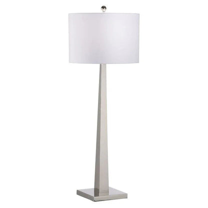 Obelisk Of Montevideo Gloss Nickel Table Lamp - LOOMLAN - Wildwood - Table Lamps