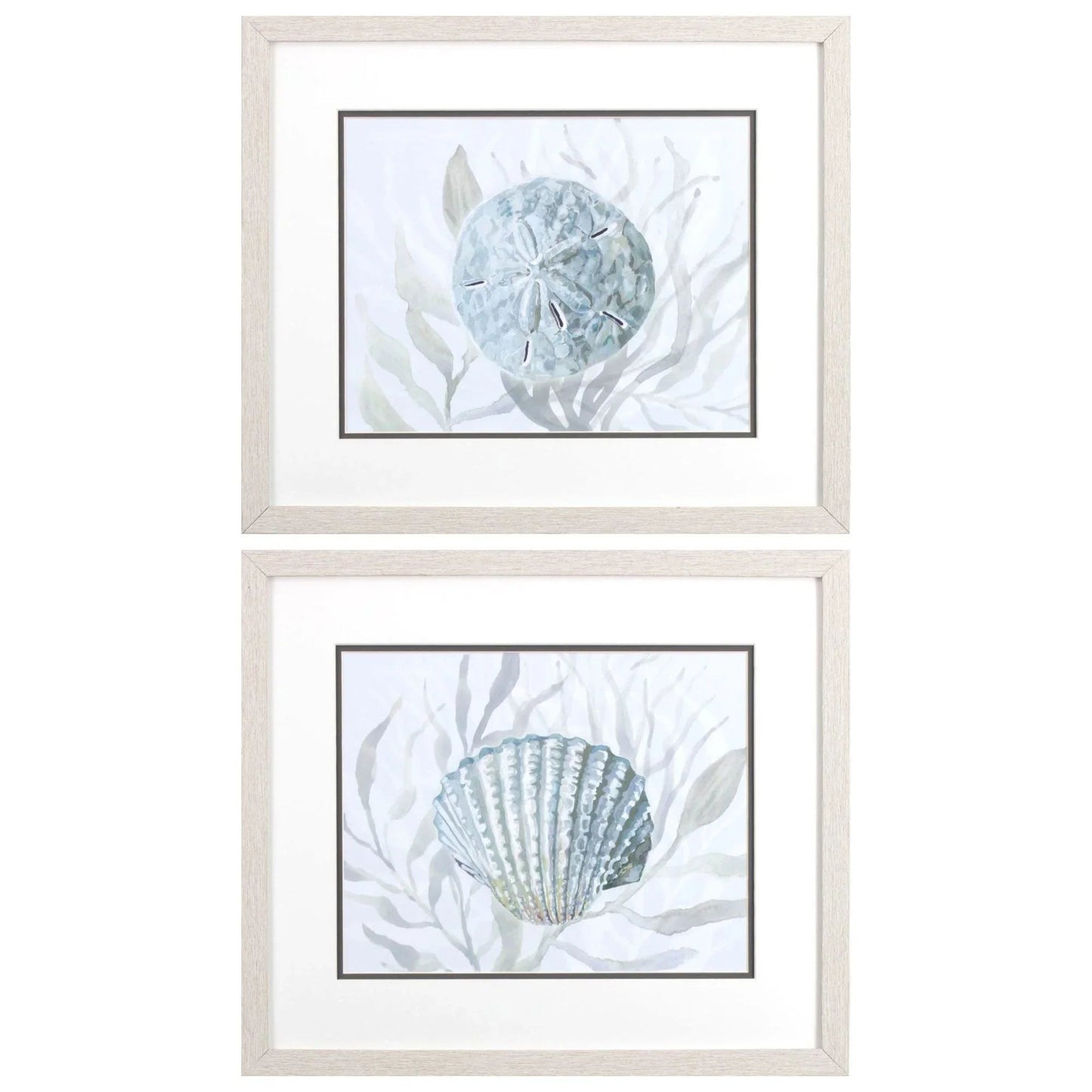 Ocean Beauty A Blue Framed Wall Art 2PC