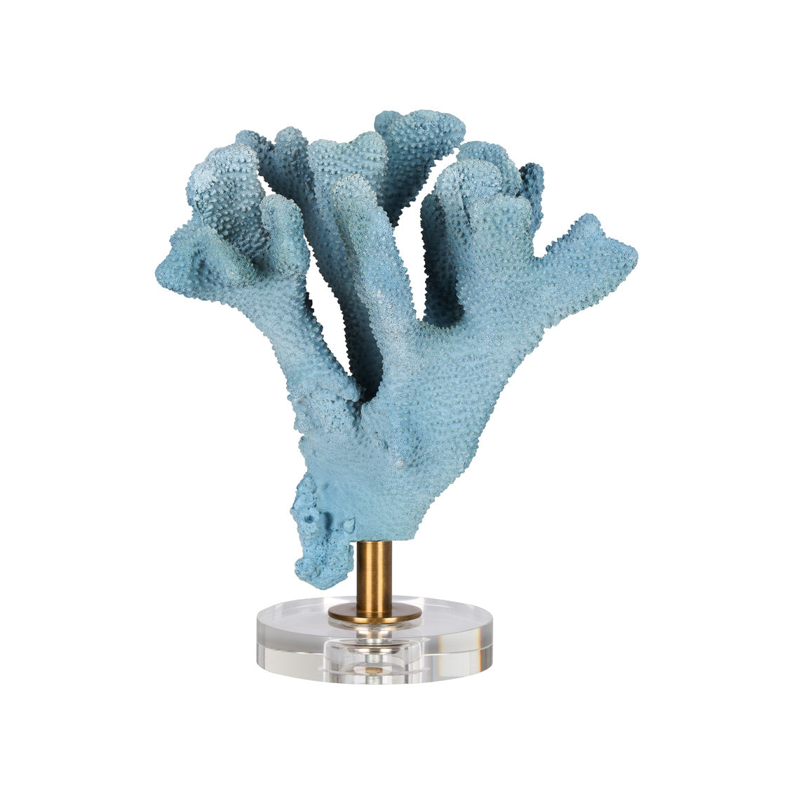 Ocean Bloom Accent Resin Sculpture