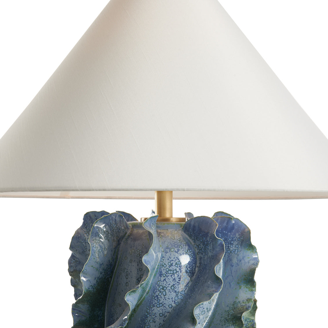 Ocean Waves Ceramic Table Lamp