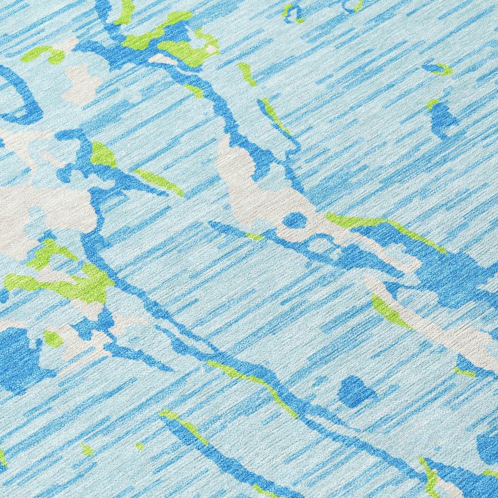 Oceana Sky Washable Indoor-Outdoor Rug-Outdoor Rugs-LOOMLAN Rugs-LOOMLAN