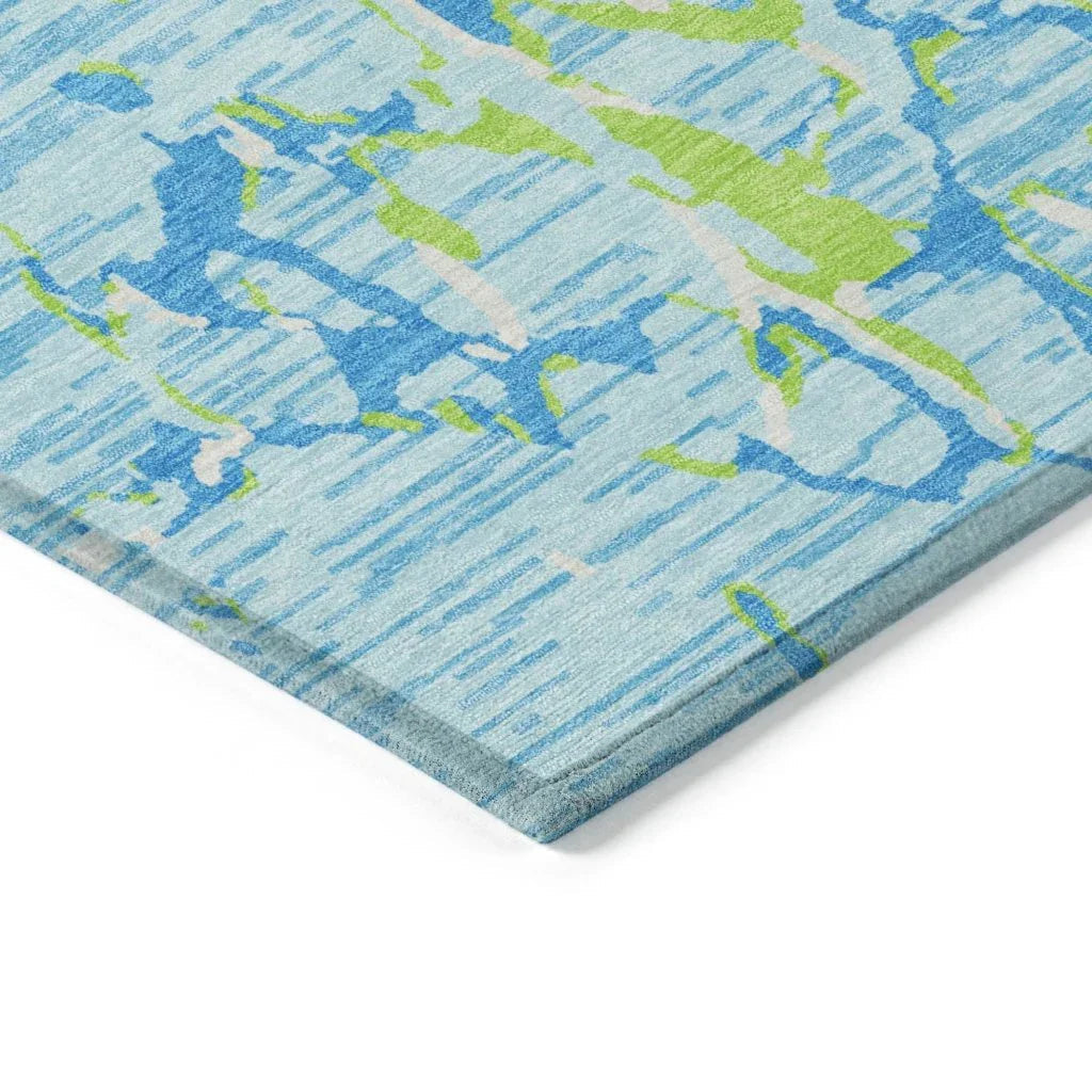 Oceana Sky Washable Indoor-Outdoor Rug-Outdoor Rugs-LOOMLAN Rugs-LOOMLAN
