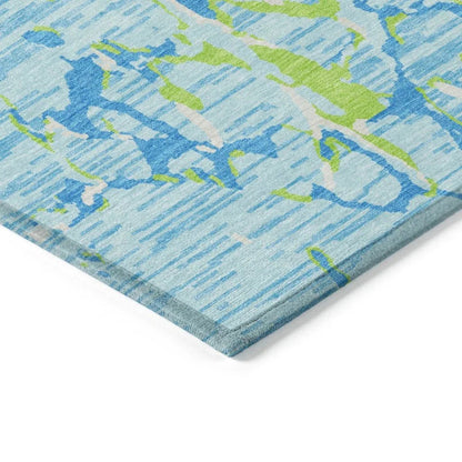Oceana Sky Washable Indoor-Outdoor Rug-Outdoor Rugs-LOOMLAN Rugs-LOOMLAN