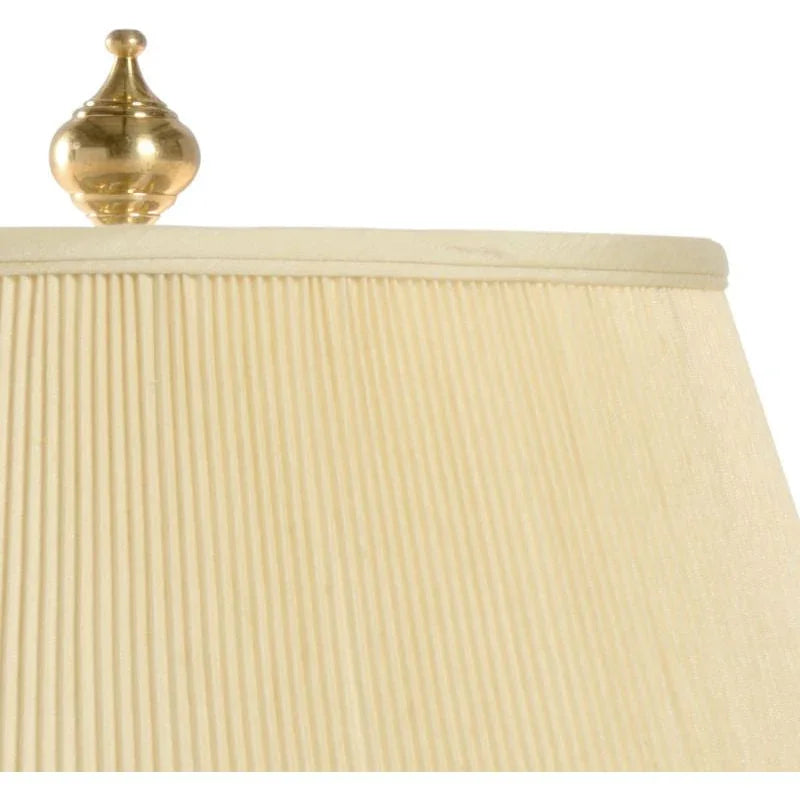 Octagon Candlestick Cast Brass Table Lamp - LOOMLAN - Wildwood - Table Lamps