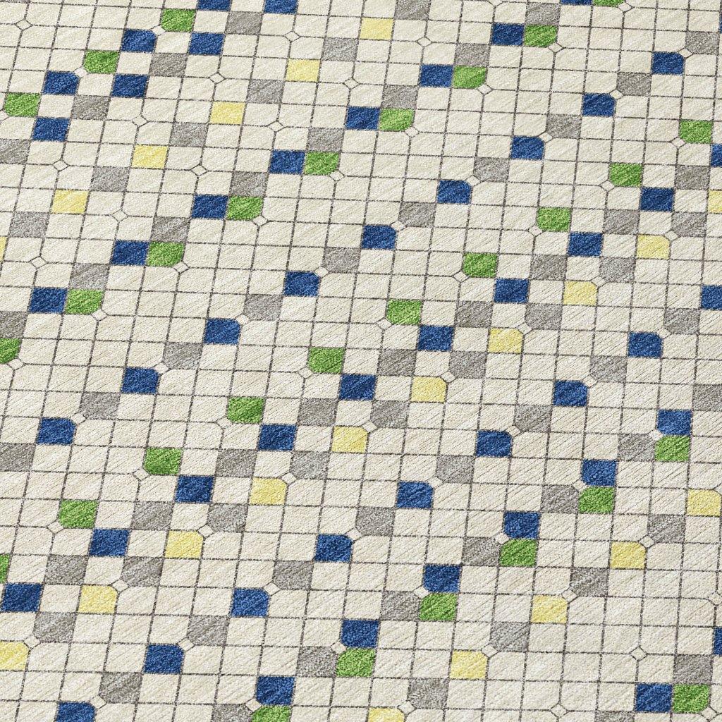 Octavia Ivory Washable Indoor - Outdoor Rug - LOOMLAN - LOOMLAN Rugs - Outdoor Rugs