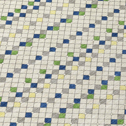 Octavia Ivory Washable Indoor - Outdoor Rug - LOOMLAN - LOOMLAN Rugs - Outdoor Rugs