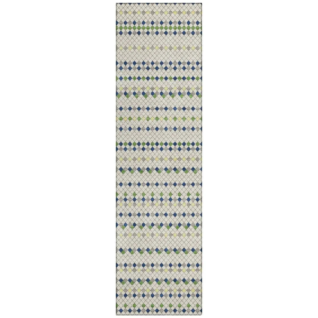 Octavia Ivory Washable Indoor - Outdoor Rug - LOOMLAN - LOOMLAN Rugs - Outdoor Rugs