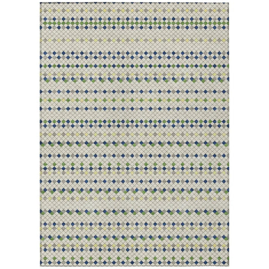 Octavia Ivory Washable Indoor - Outdoor Rug - LOOMLAN - LOOMLAN Rugs - Outdoor Rugs
