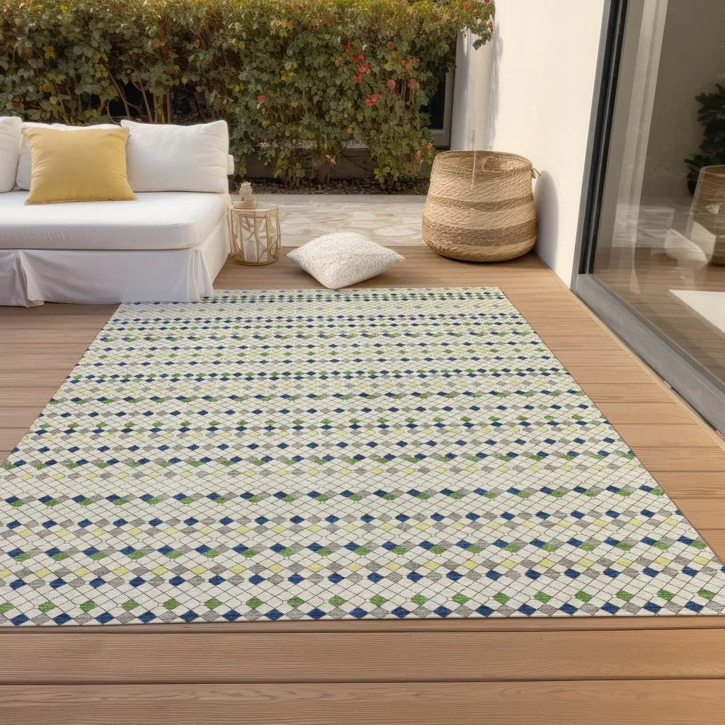 Octavia Ivory Washable Indoor - Outdoor Rug - LOOMLAN - LOOMLAN Rugs - Outdoor Rugs