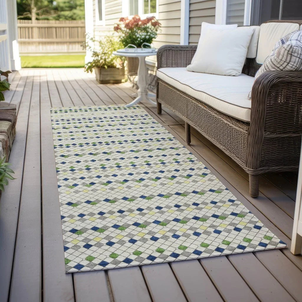 Octavia Ivory Washable Indoor - Outdoor Rug - LOOMLAN - LOOMLAN Rugs - Outdoor Rugs