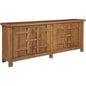 Odella Wooden Brown Sideboard - LOOMLAN - Furniture Classics - Sideboards
