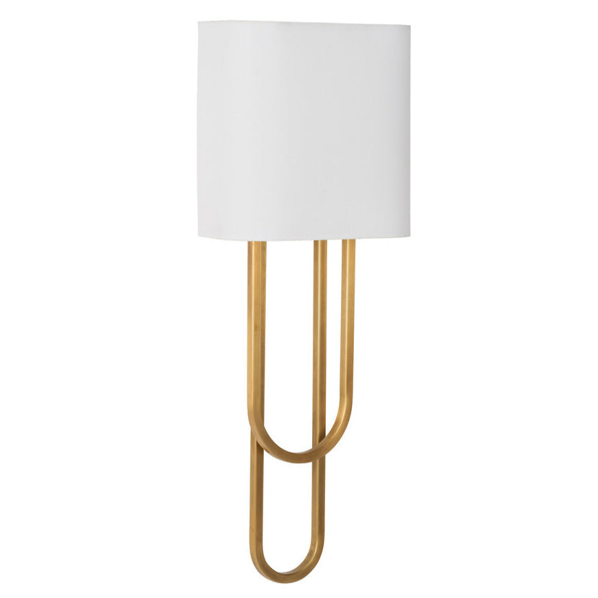 Odeon Metal Golden Wall Sconce
