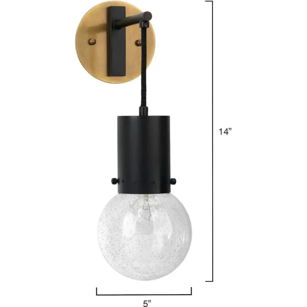 Oil Rubbed Bronze Strada Pendant Sconce - LOOMLAN - Jamie Young - Pendants