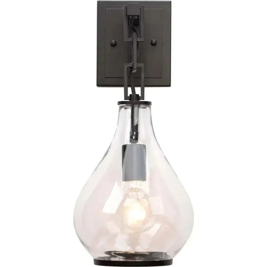 Oil Rubbed Bronze Tear Drop Wall Sconce - LOOMLAN - Jamie Young - Wall Sconces